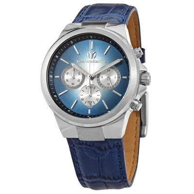 Shop Technomarine Chronograph Quartz Blue Dial Men's Watch Tm-820013