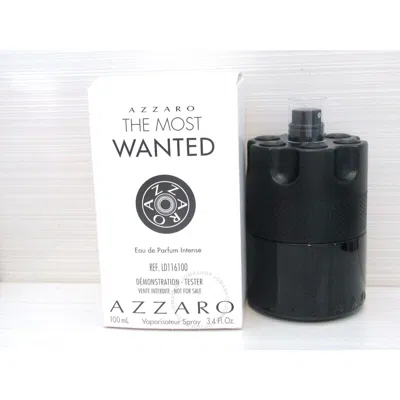 Azzaro Men's The Most Wanted Intense Edp Spray 3.4 oz (tester) Fragrances 3614273521314 In N/a
