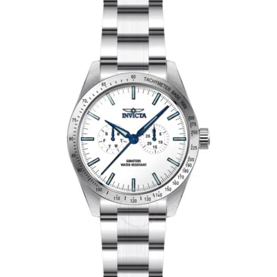 Shop Invicta Specialty Quartz White Dial Men's Watch 45975 In Blue / White