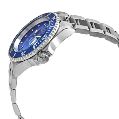 Shop Invicta Pro Diver Automatic Blue Dial Men's Watch 24761 In Black / Blue