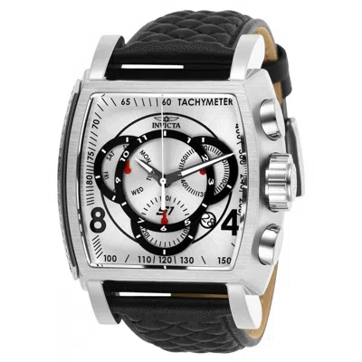 Shop Invicta S1 Rally Chronograph Silver Dial Men's Watch 27918 In Black / Silver