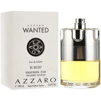 Shop Azzaro Men's  Wanted Edt 3.4 oz (tester) Fragrances 3351500002740 In N/a