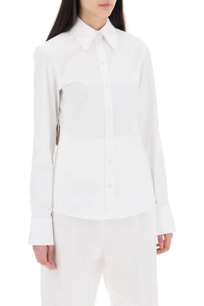 Shop Sportmax Scout Shirt In White