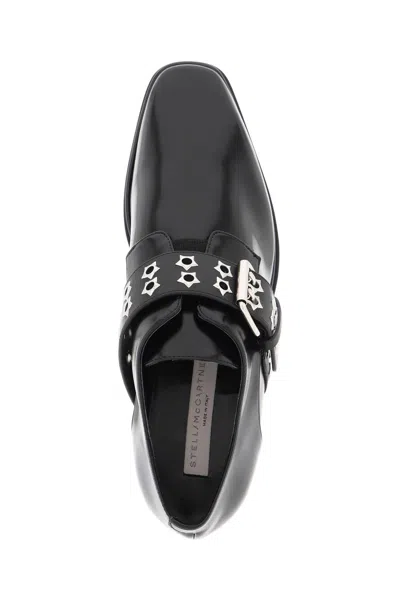Shop Stella Mccartney Platform Elyse Lace-up Shoes In Black