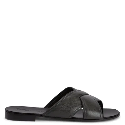 Shop Giuseppe Zanotti Flavio In Grey