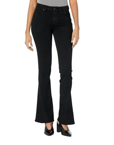 Shop Paige Lou Lou Twisted Seam Jean In Black Shadow