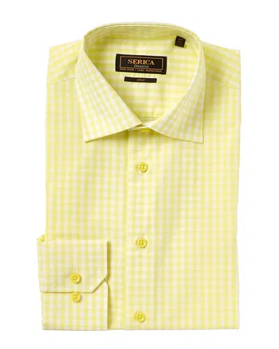 Shop Elite Serica Classics Dress Shirt In Yellow
