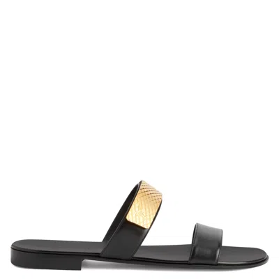 Giuseppe Zanotti Zak Strap-detail Sandals In Black