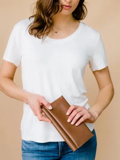 Shop Able Debre Wallet In Whiskey In Brown