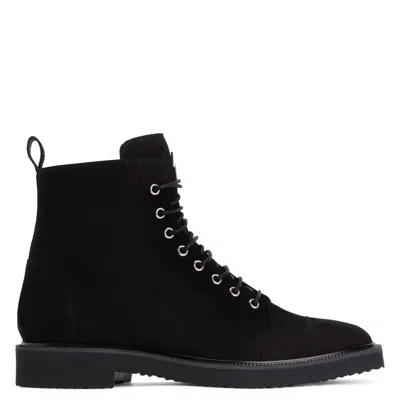 Shop Giuseppe Zanotti Chris Low In Black