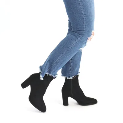 Shop Wonders Sarge Suede Boot In Black In Blue