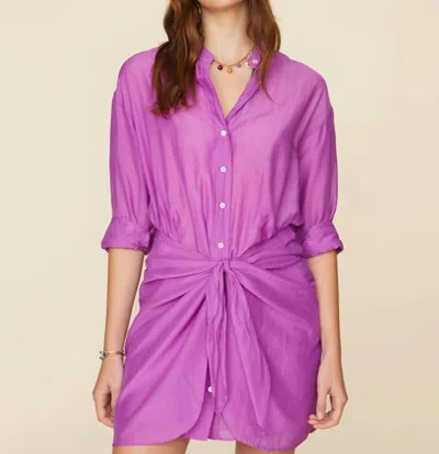 Shop Xirena Arly Mini Dress In Purple Sapphire In Pink