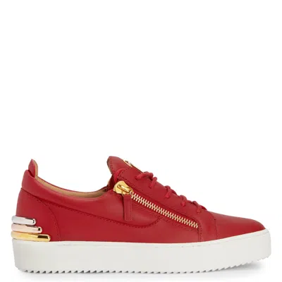 Shop Giuseppe Zanotti Frankie In Red