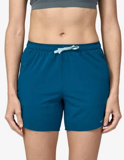 Shop Patagonia Women's Multi Trails 5½ Shorts In Lagom Blue