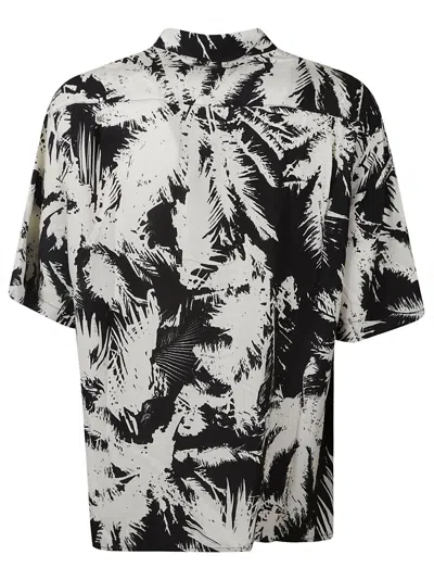 Shop Laneus Palm Shirt In Unica