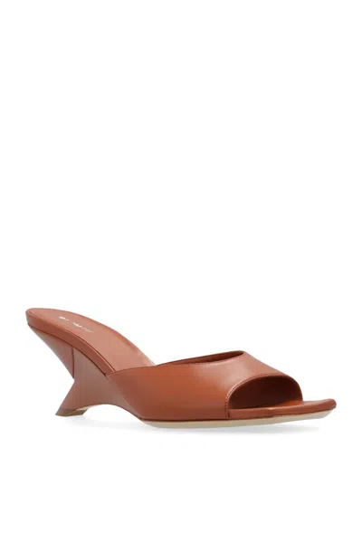 Shop Vic Matie Wedge Mules In Thames