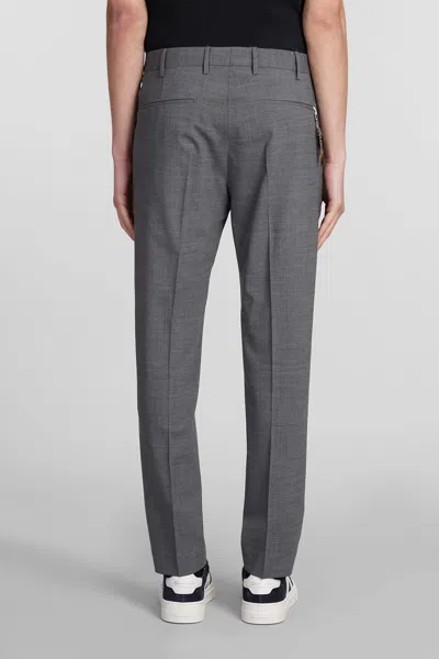 Shop Pt01 Pants In Grey Wool