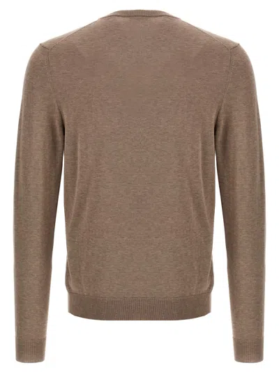 Shop Zanone Cotton Crepe Sweater