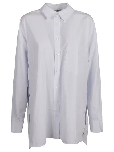 Shop Anine Bing Long-sleeved Shirt In Multi