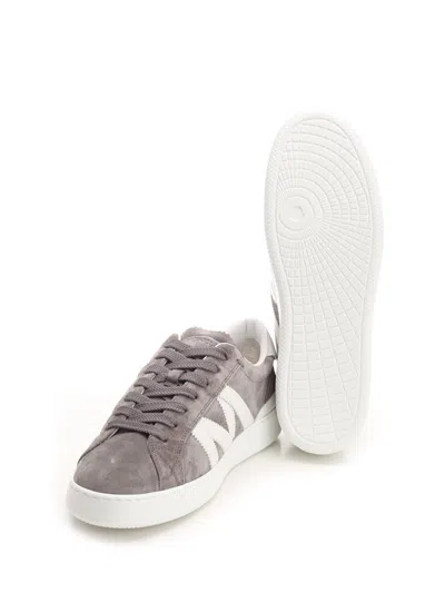 Shop Moncler Monaco M Sneakers In Grey