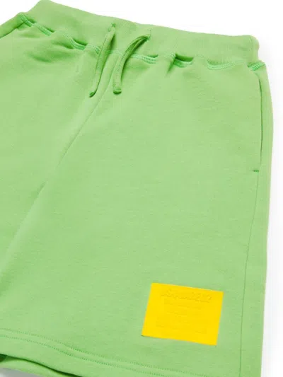 Shop Dsquared2 Shorts Con Applicazione In Green