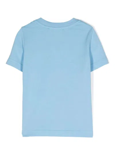 Shop Dsquared2 T-shirt Con Stampa In Azzurra