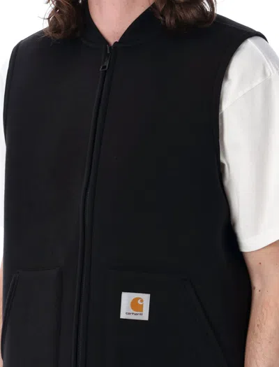 Shop Carhartt Car-lux Vest In Black