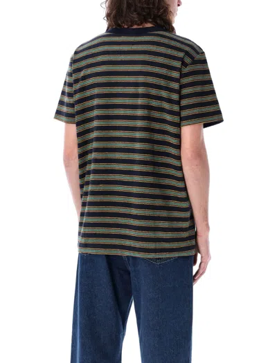 Shop Howlin' Striped T-shirt In Magic Navy