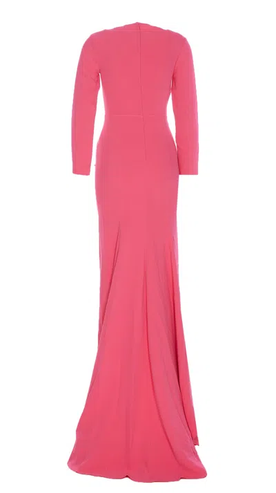 Shop Solace London Nia Maxi Dress In Pink