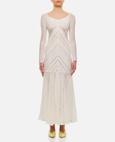 Shop Charo Ruiz Souley Long Dress In White