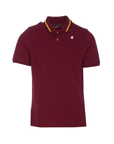 Shop K-way Vinnie Polo In Red