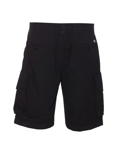 Shop C.p. Company Cargo Shorts In Blue
