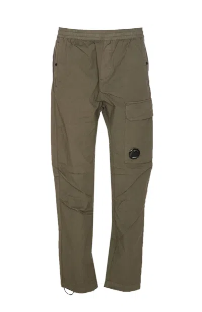 Shop C.p. Company Utility Pants In Green