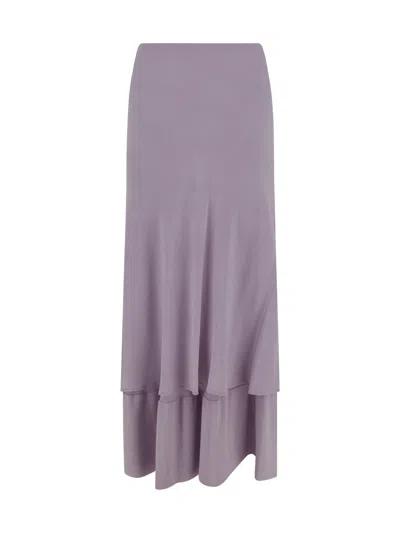 Shop Quira Skirt In Misty Lilac