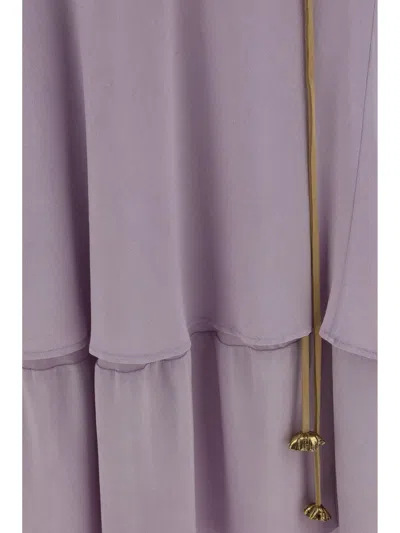 Shop Quira Skirt In Misty Lilac