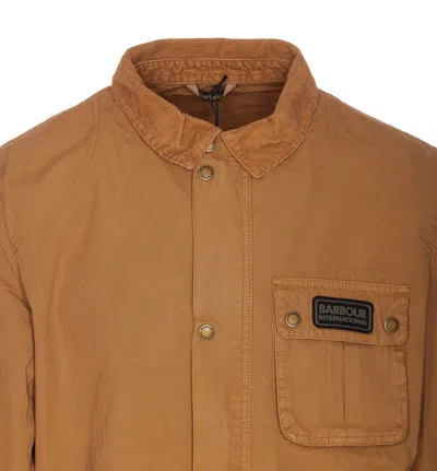 Shop Barbour Tourer Barwell Jacket In Brown