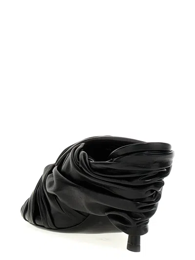 Shop Givenchy Twist Sandals In Black