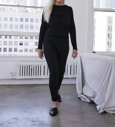Jag Mid Rise Ricki Legging In Black In Black