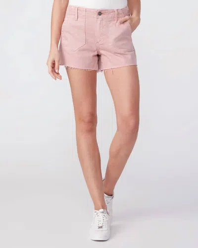 Paige Mayslie Vintage Pink Blush Utility Short In Multi