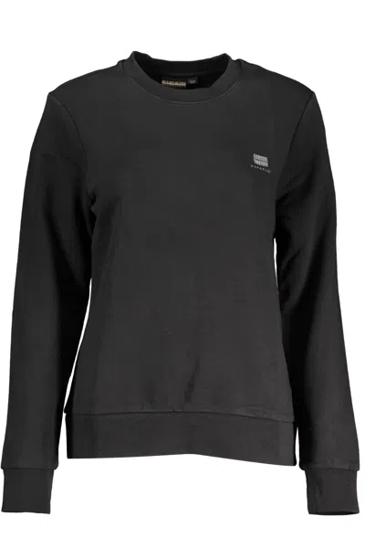 Shop Napapijri Cotton Women's Sweater In Black