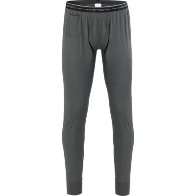 Shop Exofficio Men's Give-n-go Performance Base Layer Bottom Pant In Dark Pebble In Grey