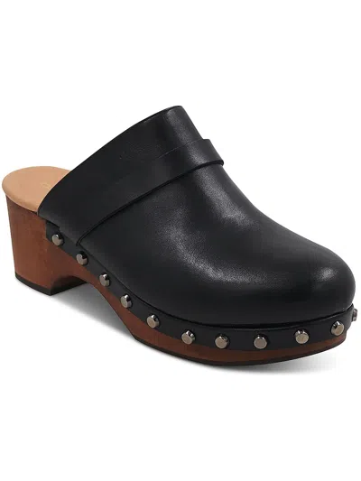 Shop Andre Assous Sofia Womens Casual Slip-on Clogs In Black