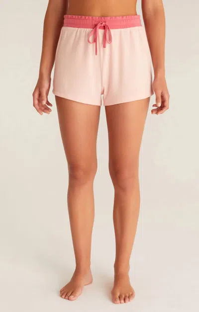 Shop Z Supply Lover Heart Short In Pink Candy