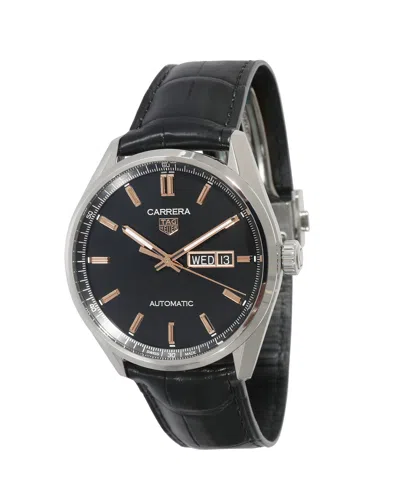 Shop Tag Heuer Carrera Wbn2013.fc6503 Men's Watch In Stainless Steel In Silver