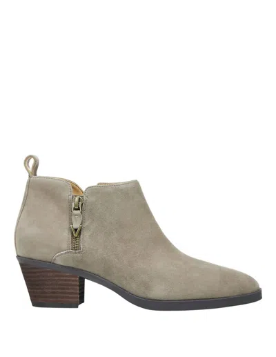 Shop Vionic Cecily Ankle Boot - Wide Width In Stone In White
