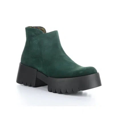 Shop Fly London Women's Endo Bootie In Green Forest