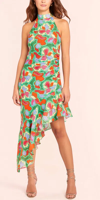 Shop Amanda Uprichard Shaena Dress In Solara In Multi