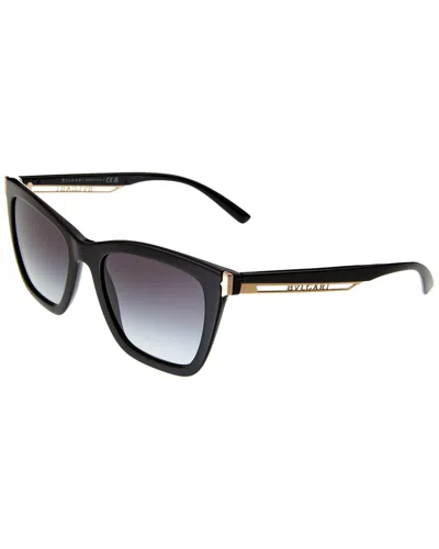 Shop Bulgari Women's Bv8233 54mm Sunglasses In Black