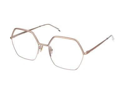 Shop Isabel Marant Eyeglasses In Gold Copper