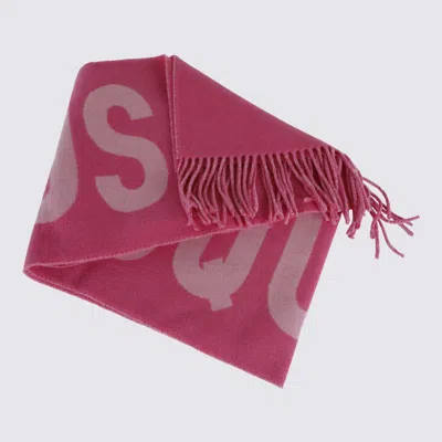 Shop Jacquemus Scarfs In Multi-pink
